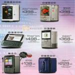 Sony Ericsson Mobile Phones Aino Classic W995 Vivaz Pro Aspen G700 Jalou