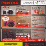 Pentax Digital Cameras K X K R K 5 Lens Kit DLK I II Lens Kit DSLR