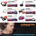 Headphones CS HP500 HP600 C501S C550H C550S CH300