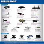 Fida Prolink ADSL Modem Router Wireless N HSPA HSDPA Powerline Adapter Ethernet Print Server Webcam