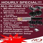 Hourly Special MD Weatherproof Cameras Dome Network DVR