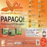 Papago Professional GPS Navigator SEA Country Maps M3 Asia