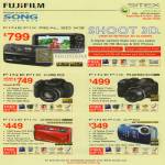 Fujifilm Digital Cameras Finepix Real 3D W3 HS10 S2800 Z800 XP10