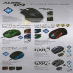 Powerlogic Mouse Alien G9 Avago Gaming GMX Predator Terminator GXR5 GXR6