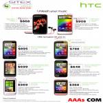 HTC Smartphones Sensation XE, Sensation XL, Evo 3D, Sensation, Rhyme, Incredible S, Radar, Wildfire S