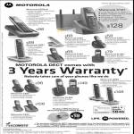 Motorola DECT Phones CD201b, O101, D501, D401, C601, C401, D1001, C602, C402, D1002, D502