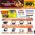 Headphones Gallery Shure SRH 240, 440, 840, 750DJ, Panasonic Technics RP-DH1200, HTF600, HTX7, DJ120