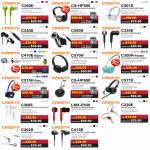 Earphones Mic, Headphones C260E, CS-HP-500, C501S, C230S, C550S, C330E, C410E, C510H, C300H, C515, CS-HP600, C511S, C360S, LMX-E630, C220, C262S, C415E