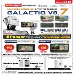 Galactio V8.7 GPS, Holux, Sensonic N400X, Sensonic N520m, OYG FC13 External Battery Casing, FC3B Multi Function Adapter