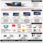 Apple Macbook Pro Notebooks, Macbook Air, Macbook Pro, IMac AIO Desktop PC, EpiGuard, Upgrades, IPod Nano, IPod Touch, IPod Classic