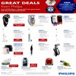 Philips Shaver, Sonicare Toothbrush, Vacuum Cleaner, Air Fryer