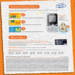 M Card Prepaid, Super 130, Huawei U2800 3G Phone, Citi M1 Platinum Visa Card