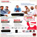 Toshiba NP Series Projectors NPX10A, NPS10A