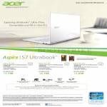 Notebooks Ultrabooks Aspre S7-391, S7-191