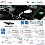 Innergie PocketCell External Battery, Duo USB Charging Kit, Accessories