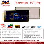 Viewsonic Viewpad 10 Pro Tablet Android