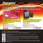 Energizer Xpal Portable Charger XP1000KT, AP1201