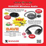 Systems Tech Ranger Wireless Audio, Bluetooth Transceiver, Headsets Symphony 300, 380