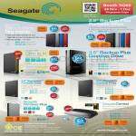 Seagate Central Wireless Backup Plus, Slim Expansion, Desktop External Storage Drive, HDD 500GB 1TB 2TB 3TB 4TB