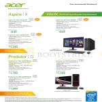 Desktop PCs Aspire XC-605, Predator G3-605