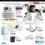 Video Surveillance WIPC408HD, Wireless Repeater WL559E, Routers