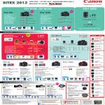 Digital Cameras DSLR EOS 70D 700D M 600D 6D 100D 1100D, Legria Camcorders HF G25 G10 Mini