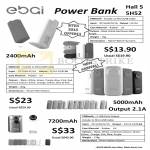 Ebai Power Banks External Chargers