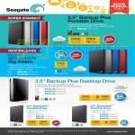 Seagate Extenal Storage Backup Plus 1TB 2TB, Desktop Drive 3TB 4TB, Expansion 500GB 1TB, Desktop Drive