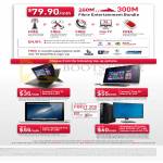 Singtel 79.90 300mbps Fibre Entertainment Bundle, Notebooks Lenovo Flex 15, Flex 20, Apple Macbook Pro, Dell Alienware X51 Desktop PC