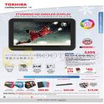 Toshiba Tablet, Accessories, Regza AT270, Portfolio Case, Digitizer Pen, Screen Protector