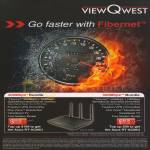 ViewQwest Fibre Broadband Fibernet Bundles 300Mbps, 500Mbps