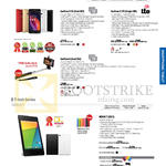 Smartphones ZenFone 5 Dual Sim, 5 LTE, 6 Dual SIM, Nexus 7