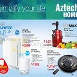 Air Purifier, JuiceMax Juicer, Vacuum Cleaners, MT402, MT400, VC2000 Robot, SJ1000