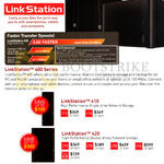 Network Storage NAS LinkStation 410, 420, 441e