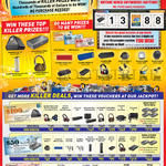 Jackpot Prizes, Voucher Offers, Headphones, Speakers, Earphones, Sound Blaster Roar