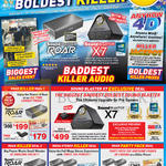 Sound Blaster Roar Killer Deals, Party Pack Deal, Roar Bluetooth Speaker, Sound Blaster X7