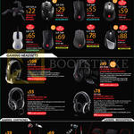 Cooler Master Mouses, Headsets, Earphones, Skorpion, Xornet, Alcor, Inferno, Recon, Mizar, Havoc, Reaper, CM Storm Pulse-R, Sirus S5.1, Ceres-300, Ceres-500, Pitch, Resonar