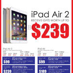 Apple IPad Air 2, IPad Air, Wi-Fi, Wi-Fi Plus Cellular, Free Gifts, 16GB, 32GB, 64GB, 128GB