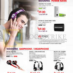 Noontec Power Banks, Earphone, Headphone, Nootec Polo 5600, Noontec Giant Mini 10000, Rio, Zoro Wireless, Hammo