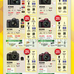 DSLR Digital Cameras D7000, D5200, D7100, D5300, D3300, D3200