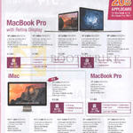 Apple MacBook Pro Notebook, IMac AIO Desktop PC, MacBook Pro With Retina Display