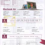 Macbook Air Notebook 128GB, 256GB