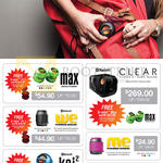 X-Mini Max Capsule Speakers, We, Kai 2, Clear, Me Thumbsize, Uno