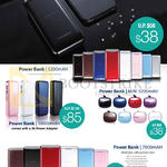 Power Banks 5200mAH, Mini 5200mAH, 7800mAH