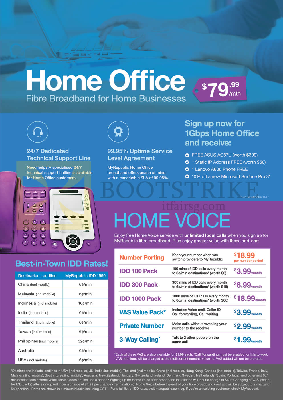 SITEX 2015 price list image brochure of MyRepublic 79.99 Home Office Fibre Broadband