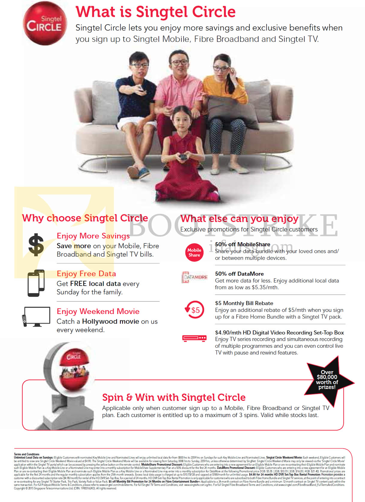 SITEX 2015 price list image brochure of Singtel Circle, Why Choose It, What Else To Enjoy