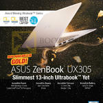 Notebook Zenbook UX305 Notebook Features