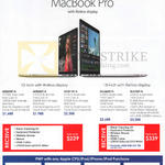 pple MacBook Pro With Retina Display, MF839ZPA, MF840ZPA, MF841ZPA, MJLQ2ZPA, MJL2ZPA, Purchase With Purchase Items