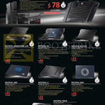 Notebook Cooler SF-15, Notepal Ergostand Lite, X3, X-Lite II, I300, L1, L100, CMC3