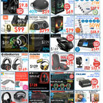 Headphones, Bluetooth Speaker, USB Charger, Mobile Hotsopt, Mouse, Keyboards, Philips, JBL, Steelseries, Prolink, Microsoft, Sirus-C